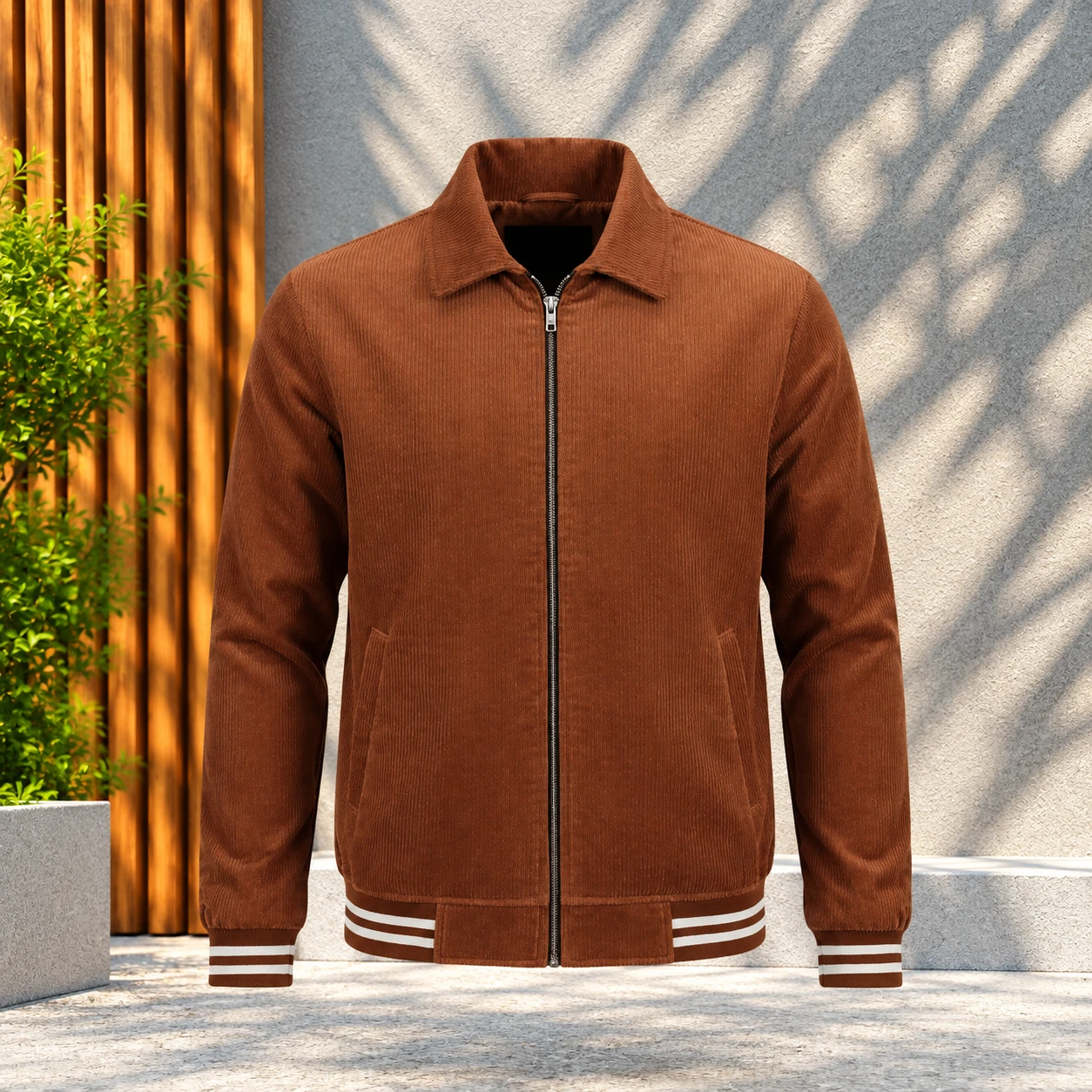 Heritage Corduroy Jacket | Burnt Orange - SF-110