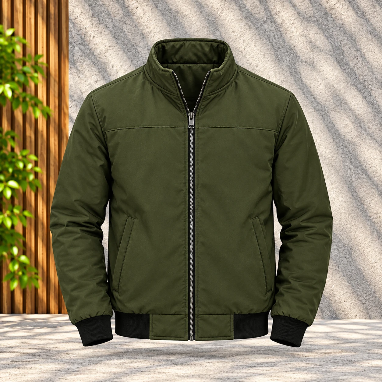 SKN-75 Tactical Olive High-Neck Jacket